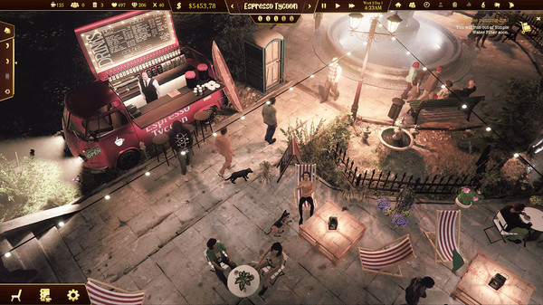 Screenshot z Espresso Tycoon