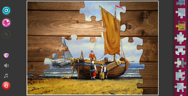 Paintings Jigsaw Puzzles — gameplay screenshot 2