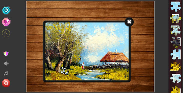 Paintings Jigsaw Puzzles — gameplay screenshot 1