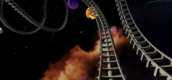 VR Galactic Roller Coaster — скриншот 4