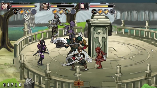 Screenshot z Pixel Game Maker Series DRAGON PEAK