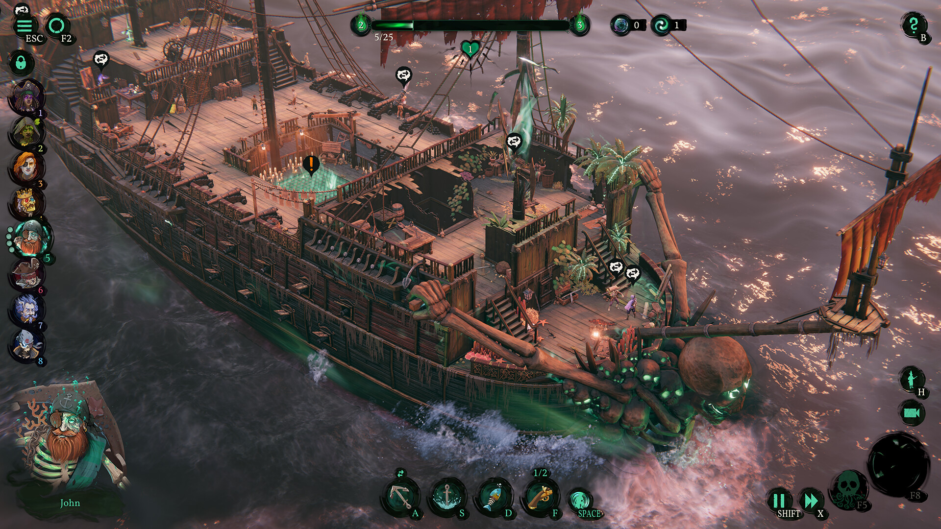 Screenshot de Shadow Gambit: The Cursed Crew