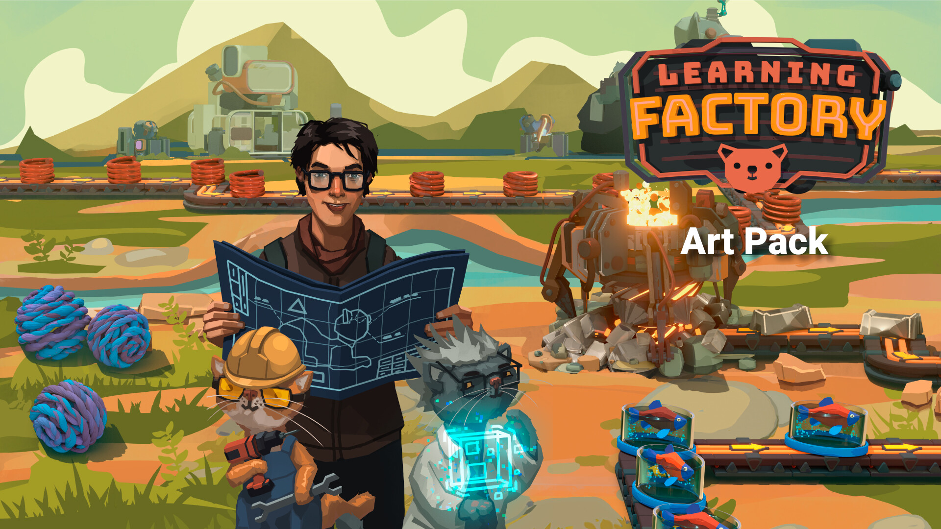 Learning Factory Art Pack Featured Screenshot #1