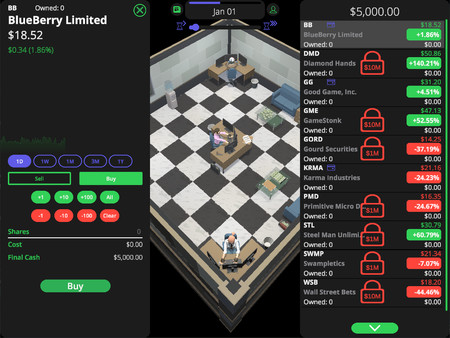 Screenshot z Wall Street Bets