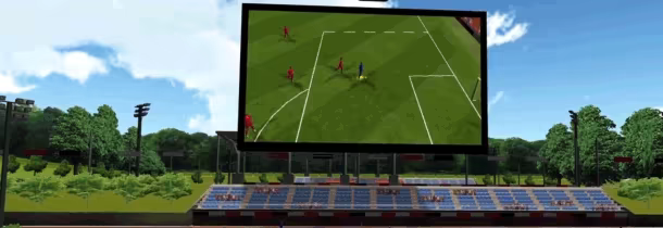 Soccer VR Football video 3