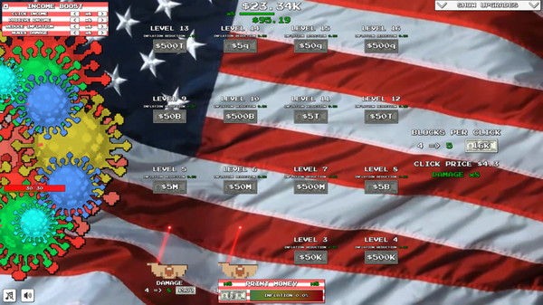 Screenshot z Trump VS Covid: Gold Cheats Pack