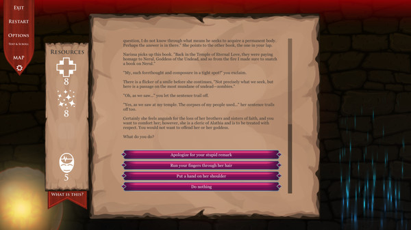 Screenshot z DnD Adventure: Wizard's Choice
