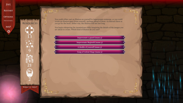 Screenshot z DnD Adventure: Wizard's Choice