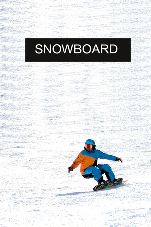 Snowboard cover art