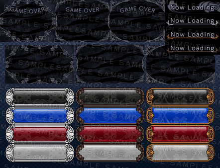 Screenshot z RPG Maker MV - Krachware User Interface Material POPFANTASY