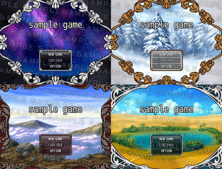 RPG Maker MZ - Krachware User Interface Material POPFANTASY