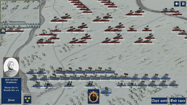 Screenshot z Great Battles of Karl XII Screenshot z Great Battles of Karl XII