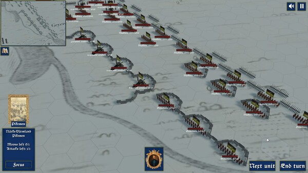 Screenshot z Great Battles of Karl XII Screenshot z Great Battles of Karl XII