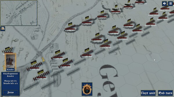 Screenshot z Great Battles of Karl XII Screenshot z Great Battles of Karl XII
