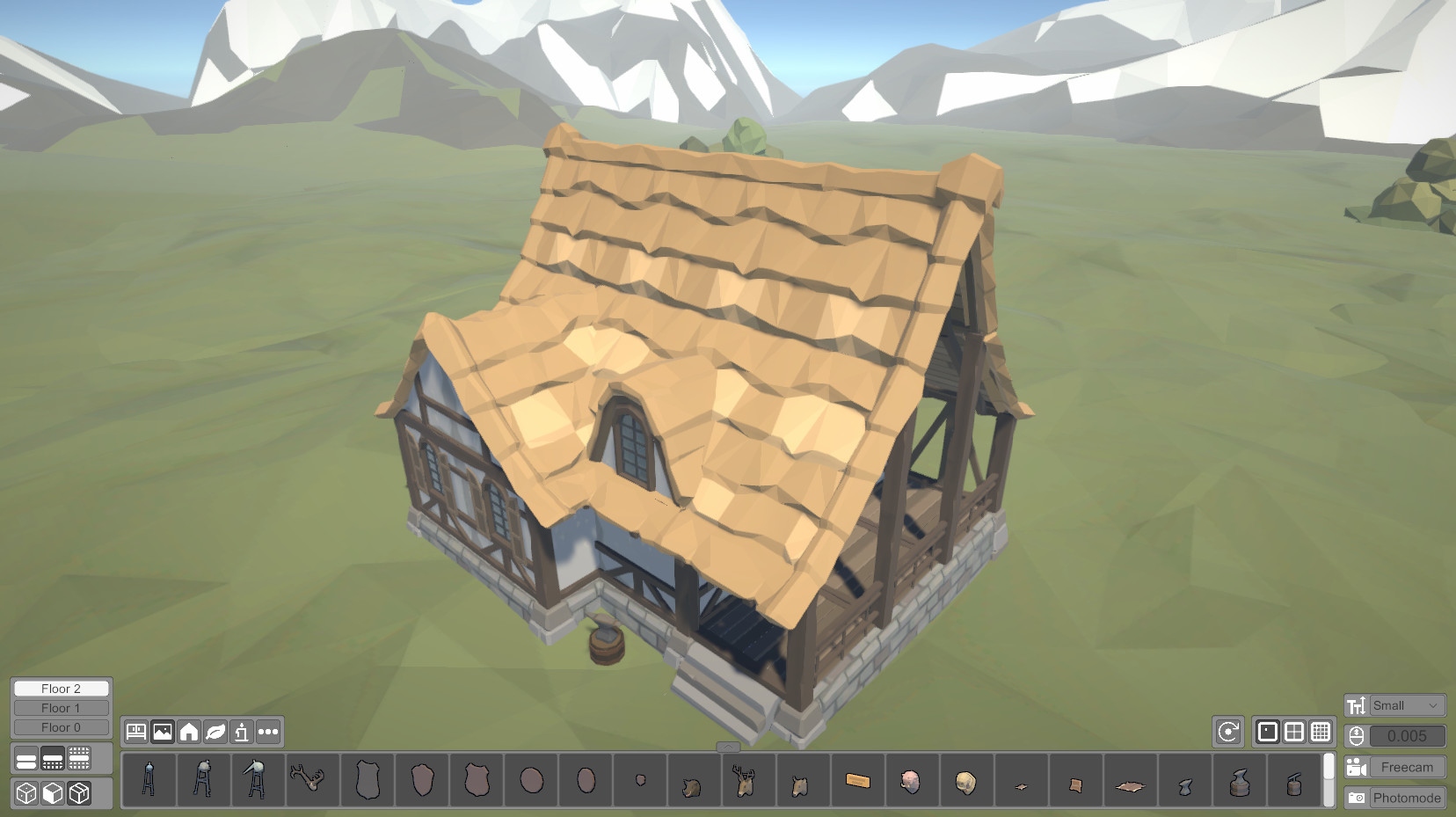 #5. MOENTO - Modular Environment Toolkit (Steam) De: Voronoi Studios