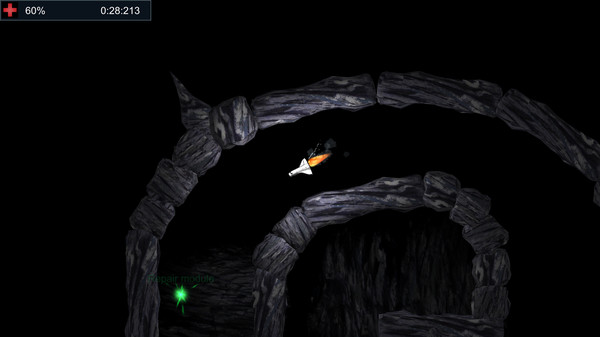 Colossus Mission - adventure in space, arcade game screenshot 1