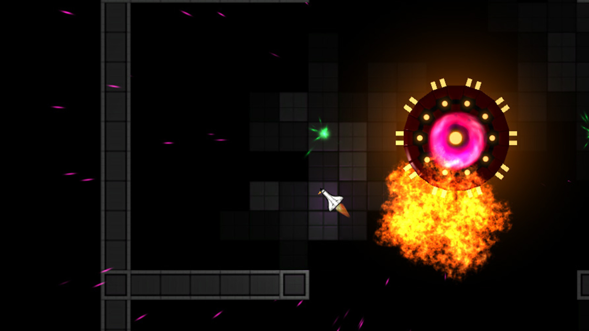 Colossus Mission - adventure in space, arcade game screenshot 2