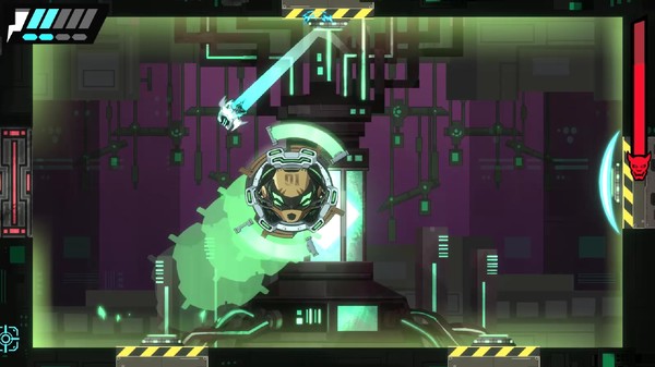 Screenshot z Cyjin: The Cyborg Ninja