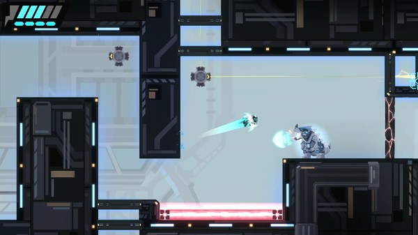Screenshot z Cyjin: The Cyborg Ninja