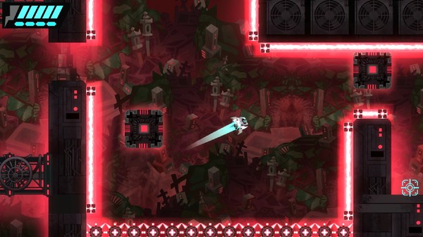 Screenshot z Cyjin: The Cyborg Ninja
