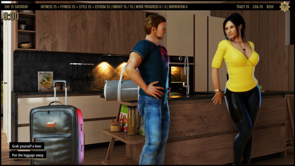 Screenshot z Living with Temptation 1 - REDUX