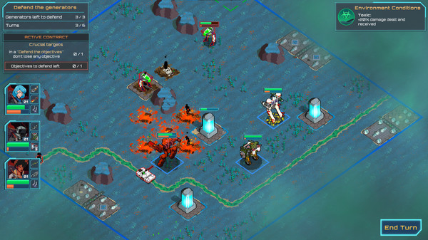 Ignited Steel: Mech Tactics.