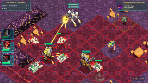 Ignited Steel: Mech Tactics.