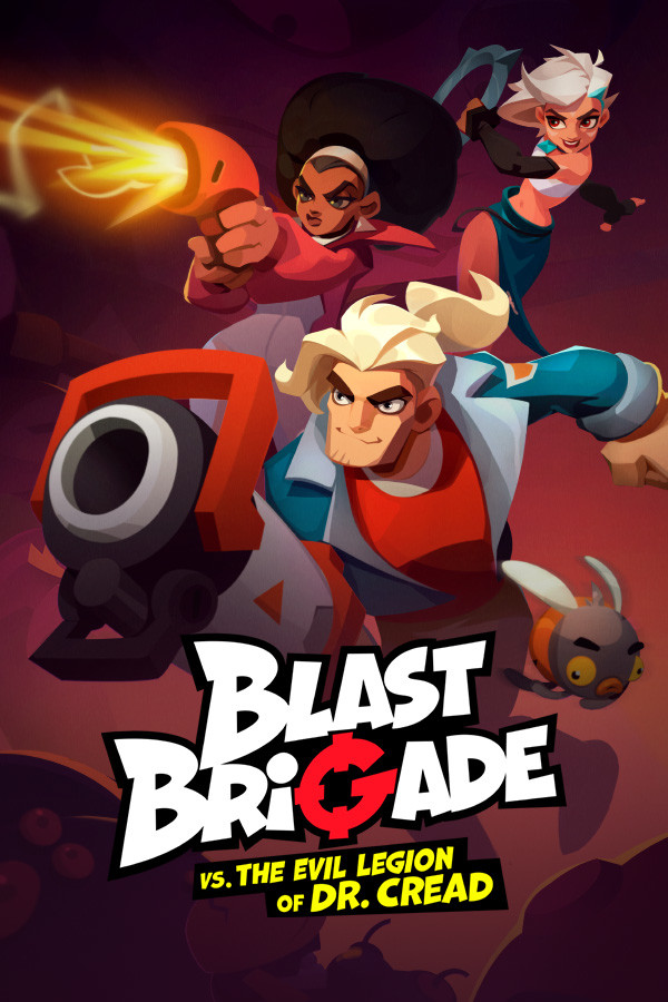 Capa de Blast Brigade vs. the Evil Legion of Dr. Cread