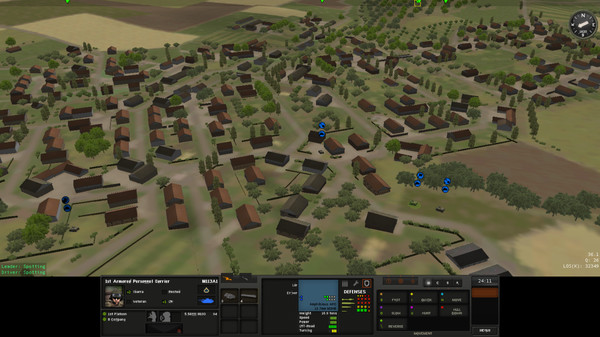 Screenshot z Combat Mission Cold War