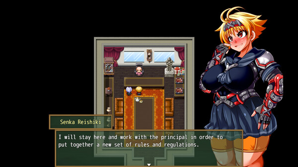 Screenshot z Kamikaze Kommittee Ouka 2