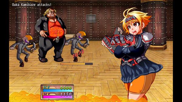 Screenshot z Kamikaze Kommittee Ouka 2