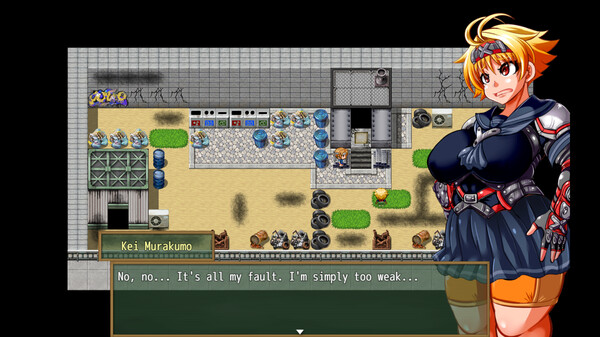 Screenshot z Kamikaze Kommittee Ouka 2