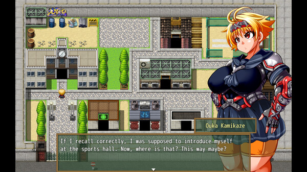 Screenshot z Kamikaze Kommittee Ouka 2
