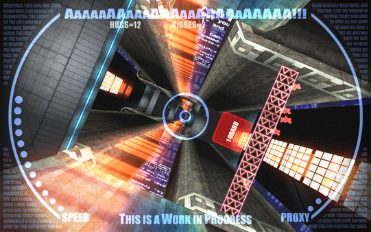 Screenshot z AaAaAA!!! - A Reckless Disregard for Gravity