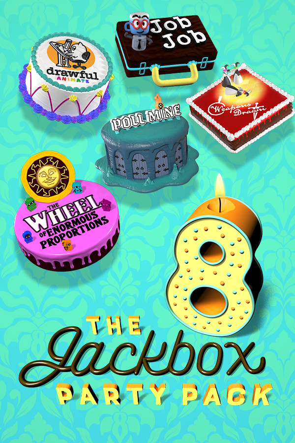 Capa de The Jackbox Party Pack 8
