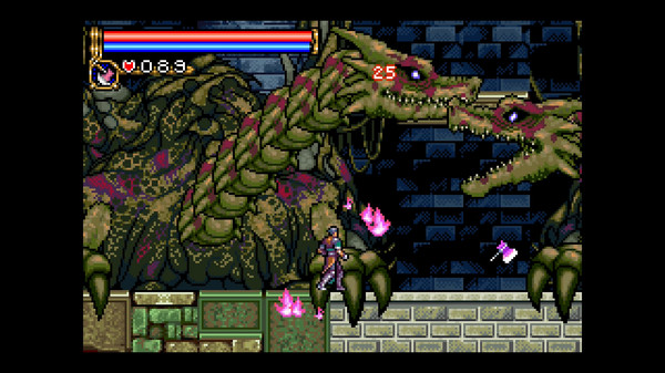 Screenshot z Castlevania Advance Collection