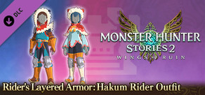 Monster Hunter Stories 2: Wings of Ruin - Armadura superpuesta de Rider: Traje Rider de Hakum