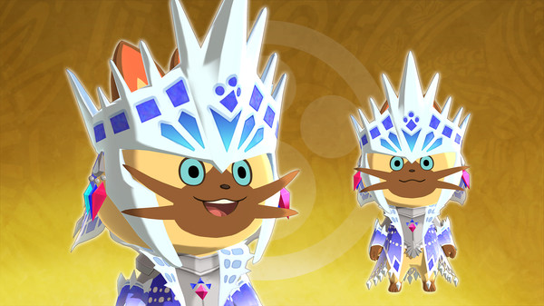 Monster Hunter Stories 2: Wings of Ruin - Navirou's Outfit: Velkhana Costume