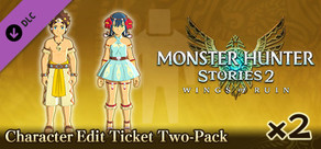 Monster Hunter Stories 2: Wings of Ruin - Character Edit Ticket 2 personages-pack