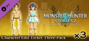 Monster Hunter Stories 2: Wings of Ruin - Vales creapersonaje (x 3)
