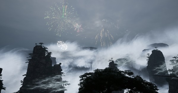 Screenshot z Fireworks Simulator: Realistic