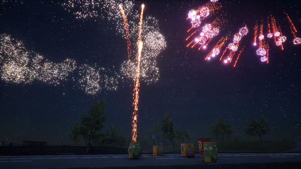 Screenshot z Fireworks Simulator: Realistic