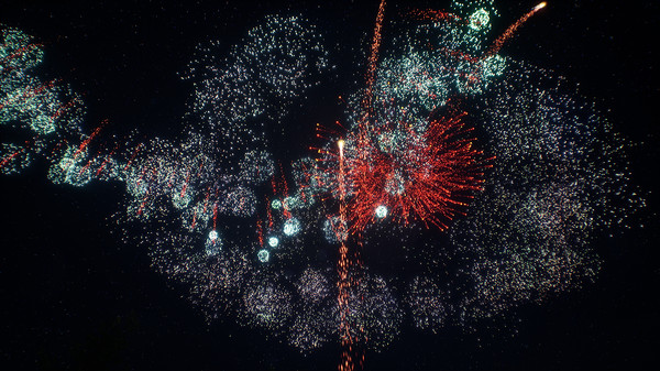 Screenshot z Fireworks Simulator: Realistic