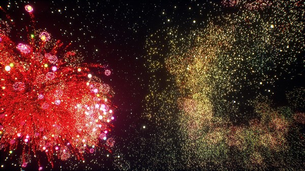 Screenshot z Fireworks Simulator: Realistic