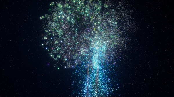 Screenshot z Fireworks Simulator: Realistic