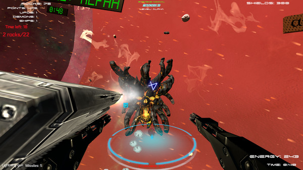 Screenshot z Meteoroids 3D