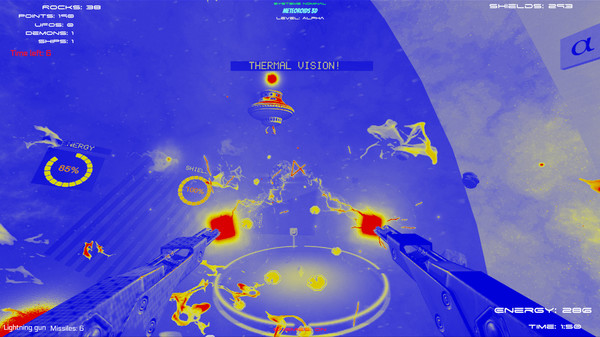 Screenshot z Meteoroids 3D