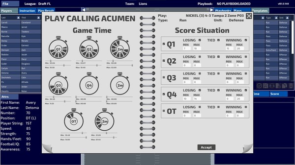 Greats of the Gridiron screenshot 4