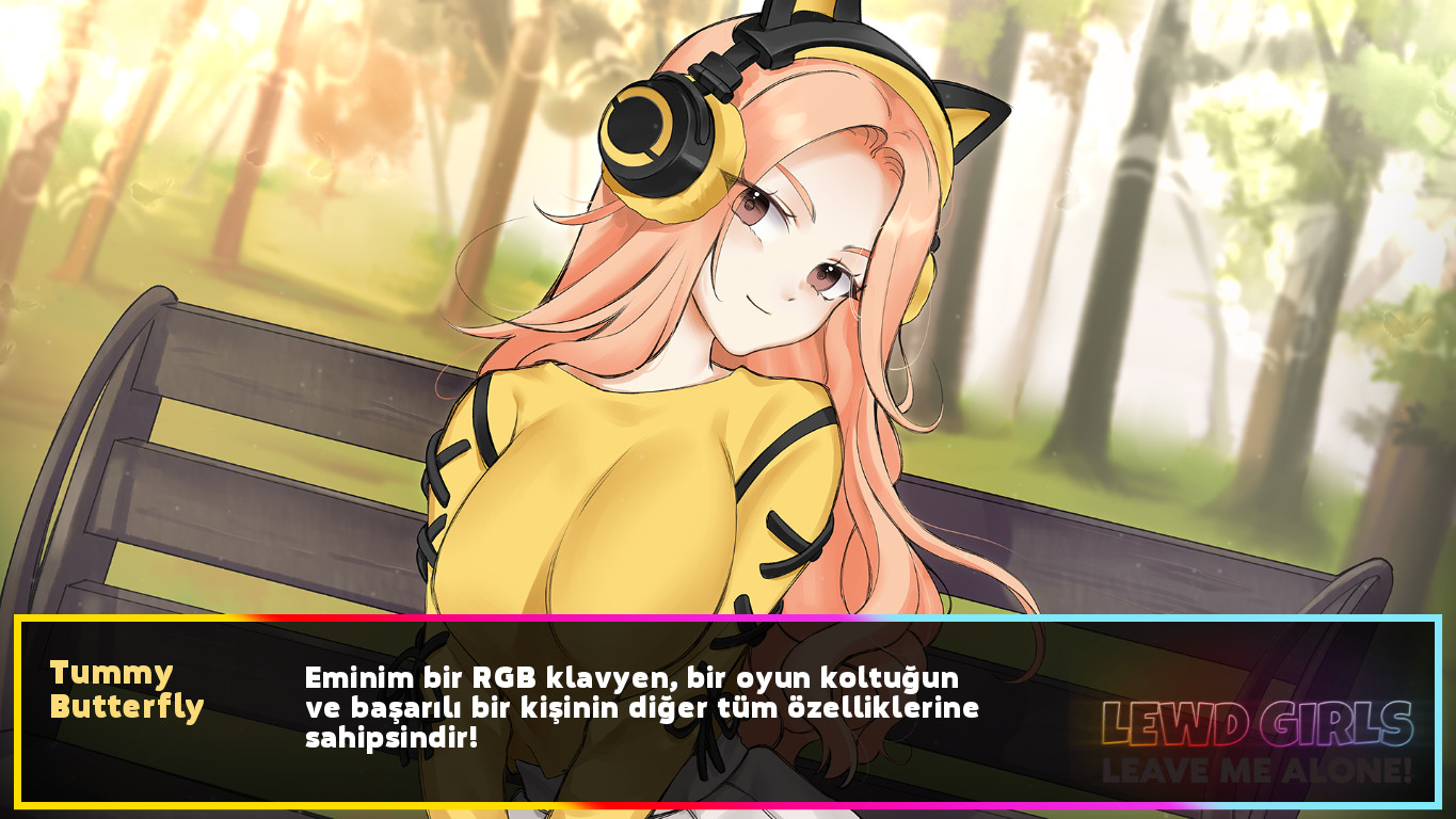 Müstehcen kızlar, beni yalnız bırakın! Ben sadece Oyun Oynamak ve Anime İzlemek istiyorum! – Hentai Sürümü screenshot 1