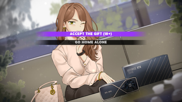 Lewd Girls, Leave Me Alone! I Just Want to Play Video Games and Watch Anime! ~ Hentai Edition scene